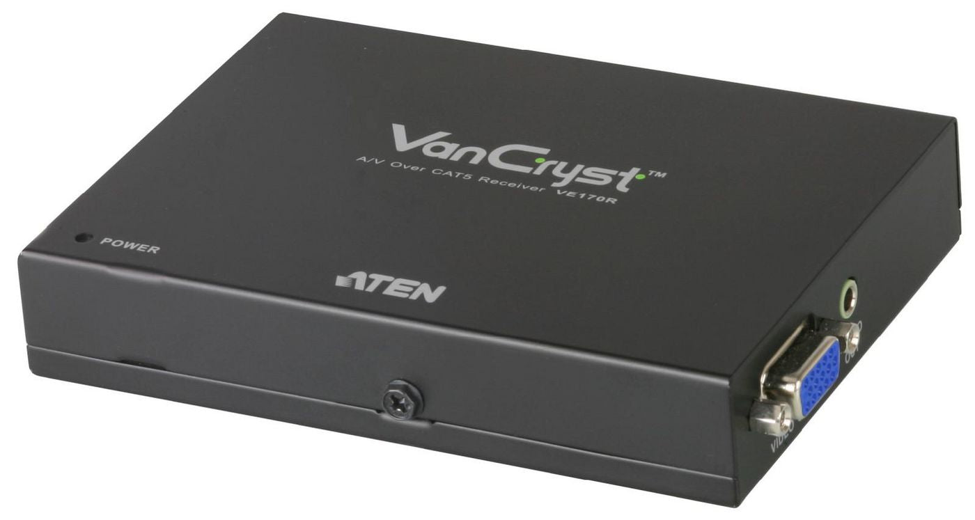 ATEN Video-Extender (Fernbedienungseinheit), bis 300 m, Mono-Audio, für VS1204/08