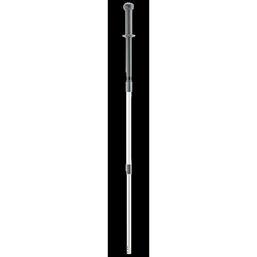 Vikan Wischerstiel – 57,5–139,0 cm – Aluminium, grau, Ø 2,9 cm