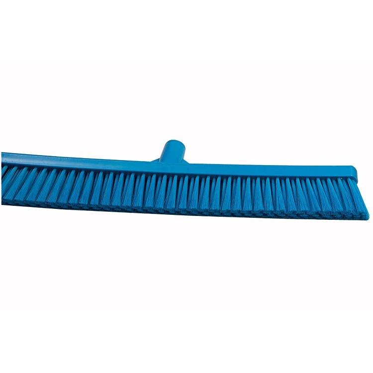 Vikan Besen – 61 cm, weich, Borstenlänge 5,6 cm, blau, für Farbkodierung