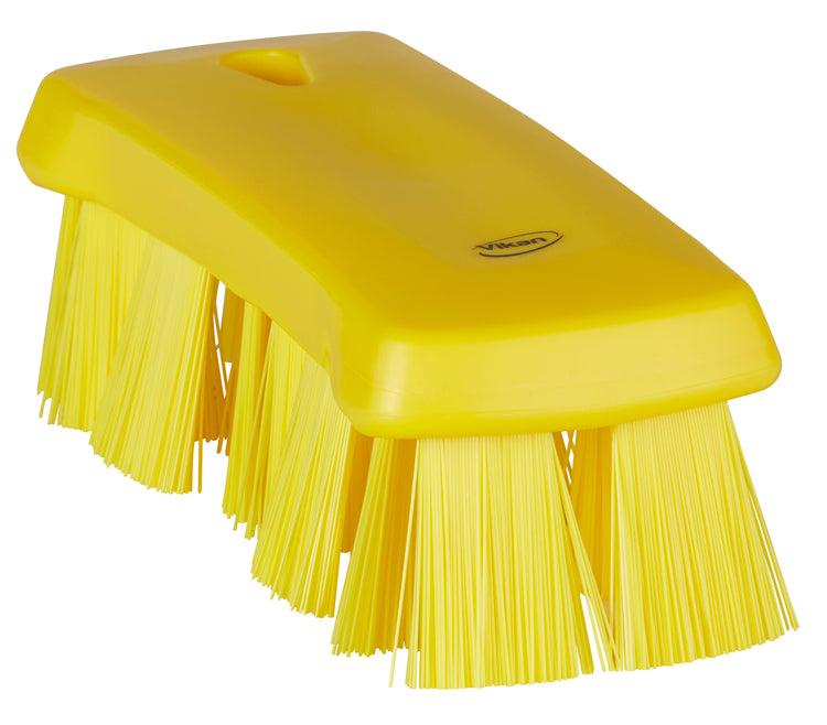 UST Scheuerbürste – hart, Polyester (PBT), Polypropylen (PP), 17,6 cm, gelb