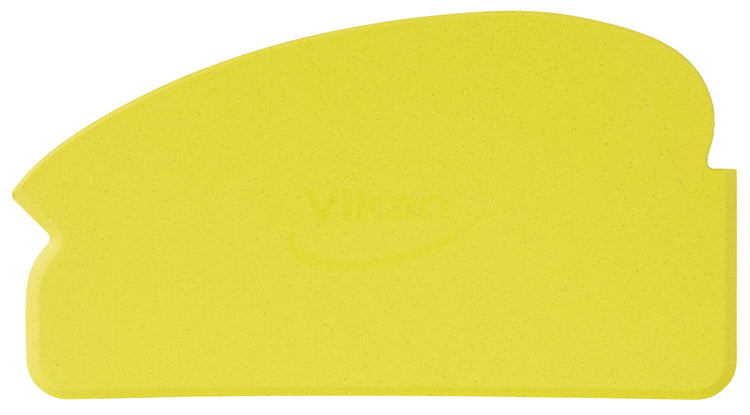 Vikan Schlesinger Schaber – flexibel – 16,5 cm – Kunststoff, gelb, 10 Stk.