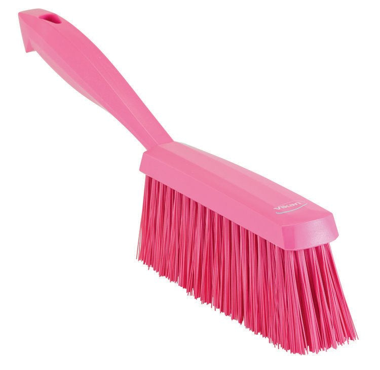 Vikan Handfeger – 33 cm, mittel, Polyester (PBT), Polypropylen (PP), für die Lebensmittelindustrie