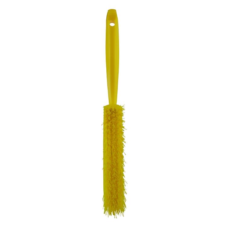 Vikan Handfeger – 33 cm, mittel, PBT-Borsten, Polypropylen (PP), gelb