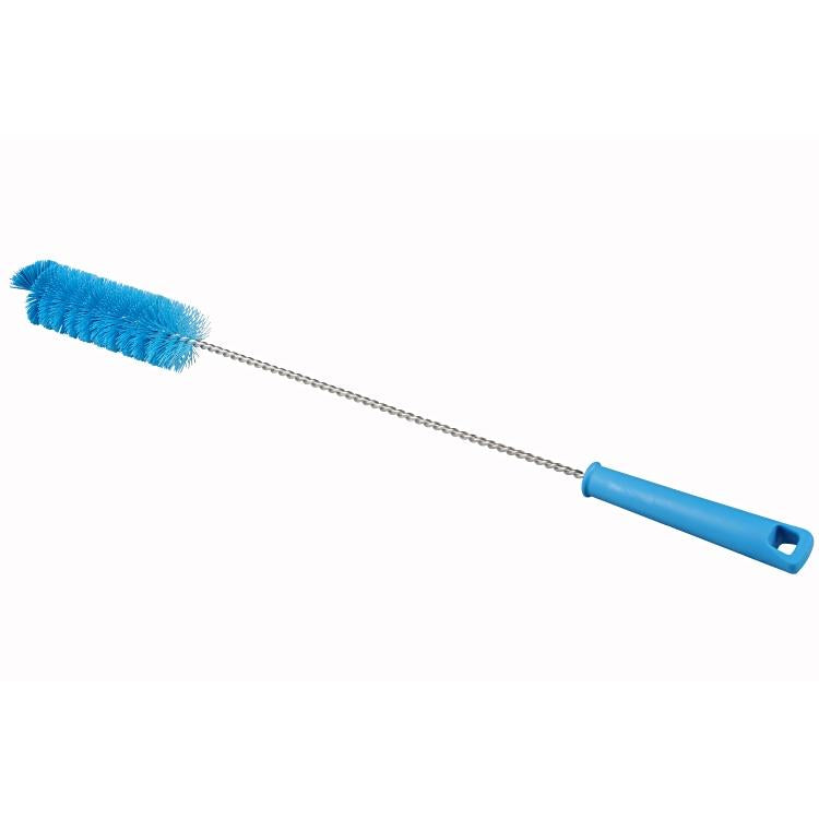 Vikan Rohrbürste mit Stiel – Ø 4 cm, 51 cm, Polypropylen (PP), Edelstahl, hart, blau