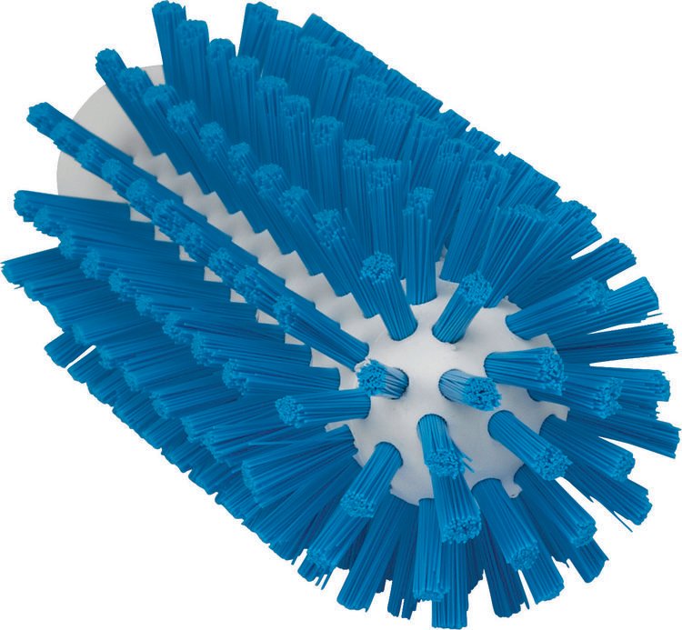 Vikan Rohrreinigerbürste – Ø 17,5 cm, für Stiel Ø 63 mm, hart, blau
