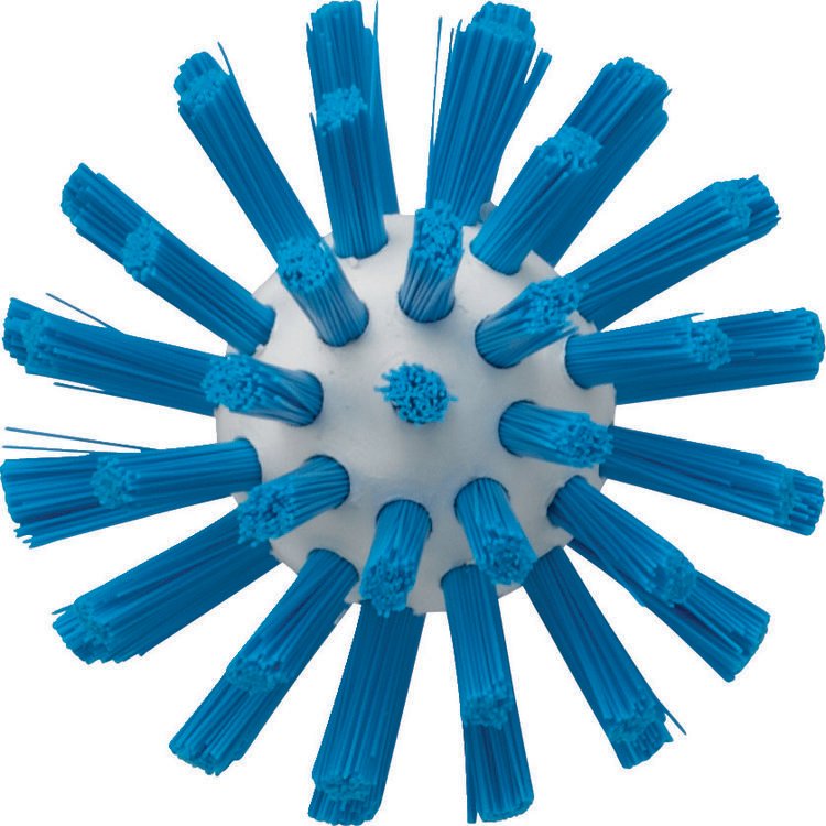 Vikan Rohrreinigerbürste – Ø 17,5 cm, für Stiel Ø 63 mm, hart, blau