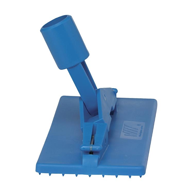 Vikan Padhalter – 23,0 × 9,5 × 7,5 cm – Blau – für Böden und Wände