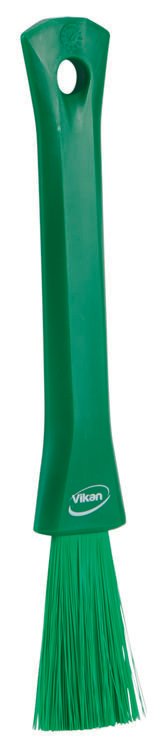 Vikan Detailbürste UST – Ø 3 cm, weich, PBT, PP, grün