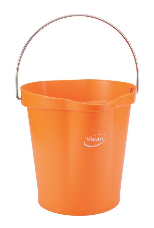 Vikan Putzeimer – 12 l, Polypropylen, Orange