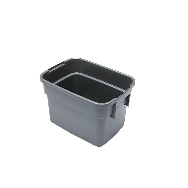 Vikan Becken – 7 l – ohne Deckel, PP, grau