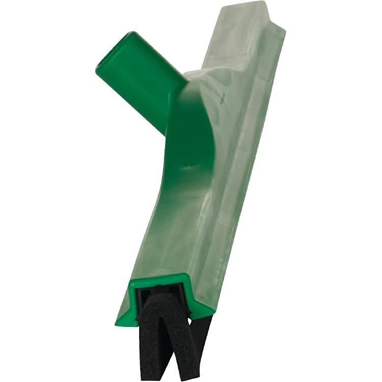 Vikan Besen (Innen) Doppelblatt Soft – 70 cm, Polypropylen (PP)/Zellkautschuk, Grün, Austauschbare Ersatzgummi
