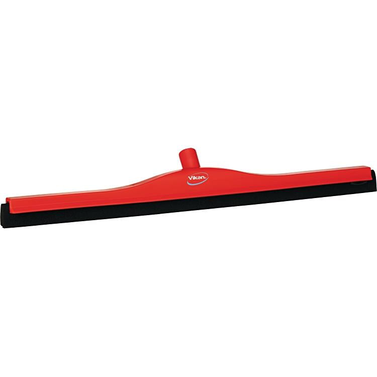 Vikan Bodenschieber Doppelblatt Soft – 70,0 cm, PP/Zellkautschuk, Rot