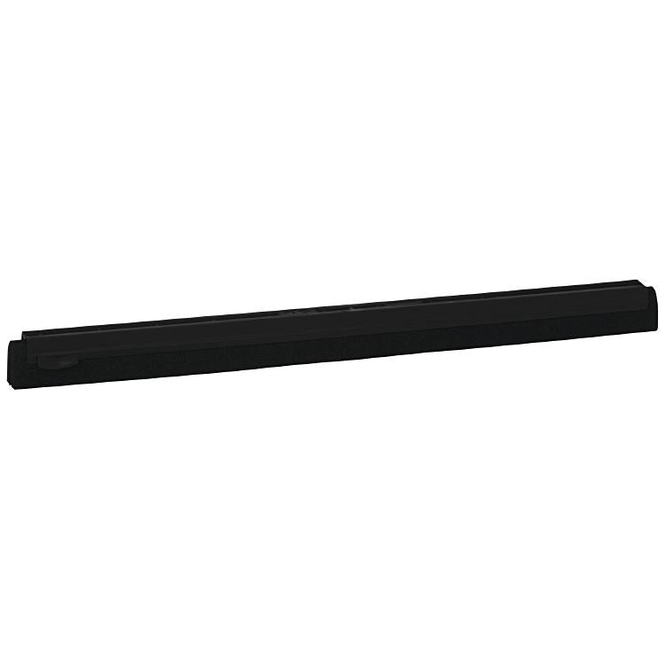 Vikan Ersatzkassette – 60,0 cm – Doppelblatt Soft – PP/Zellkautschuk – Schwarz – 1 Stk.