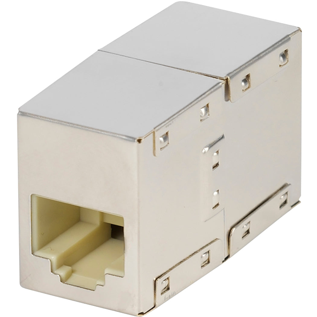 Vivanco RJ-45-Kupplung – RJ-45, Buchse/Buchse, Silber