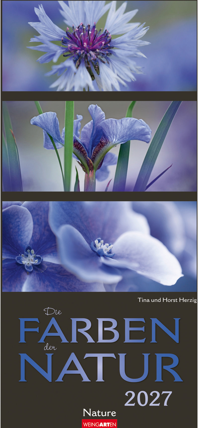 Weingarten Farben der Natur – Bildkalender 2027 – 34,5 × 68,5 cm – Kalendarium deutsch