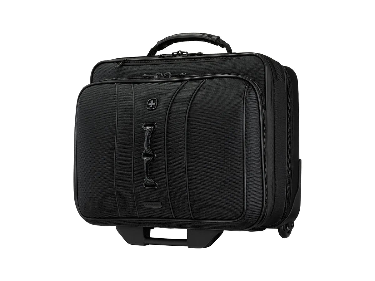 Wenger Sacoche pour ordinateur portable Wenger jusqu'à 15,6" – verrouillable, avec roulettes – Noir