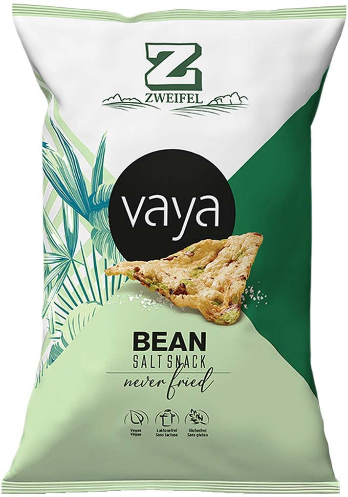 Zweifel Vaya Bean Chips – Salz, vegan, glutenfrei – 80 g