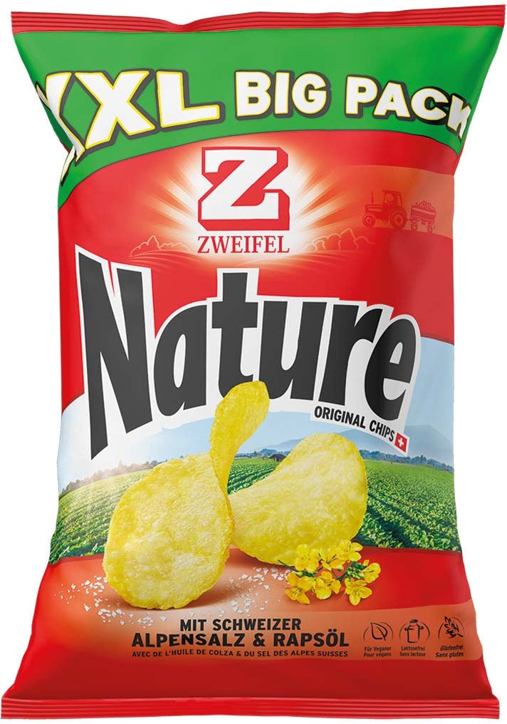 Zweifel Chips – Nature – 380 g