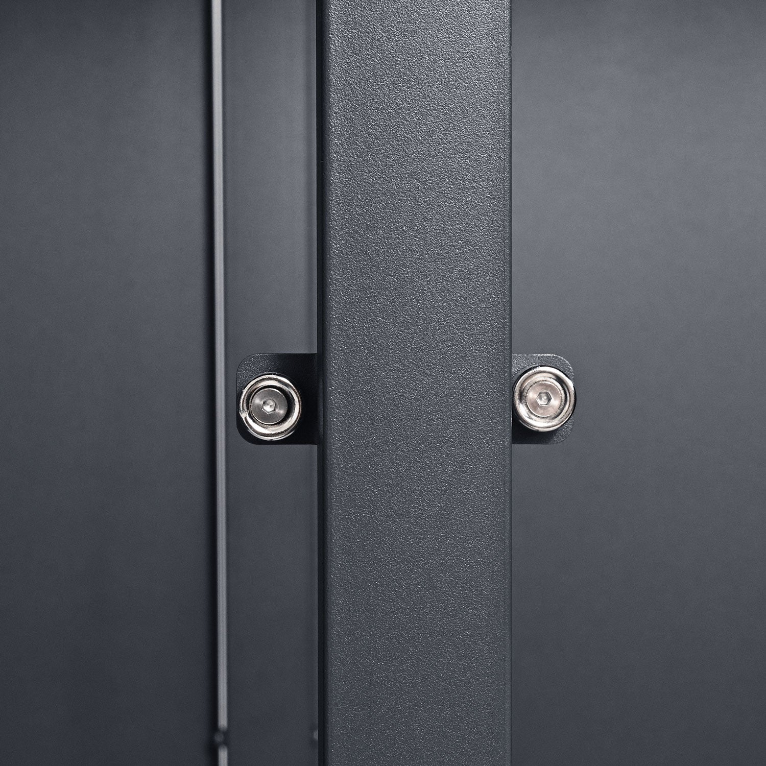 Phoenix Safe Co. Müllcontainer GB2213ASK – Stahl – Anthrazit/Silber – Soft-Close – 132 × 80 × 116 cm