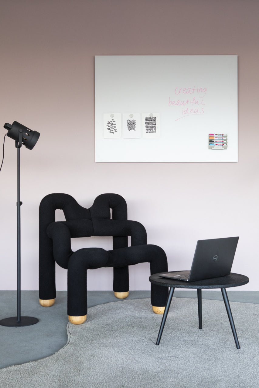 Legamaster Whiteboard – 150 × 100 cm, Glas (matt), magnetisch, Wandmontage, inkl. 2 Magnete
