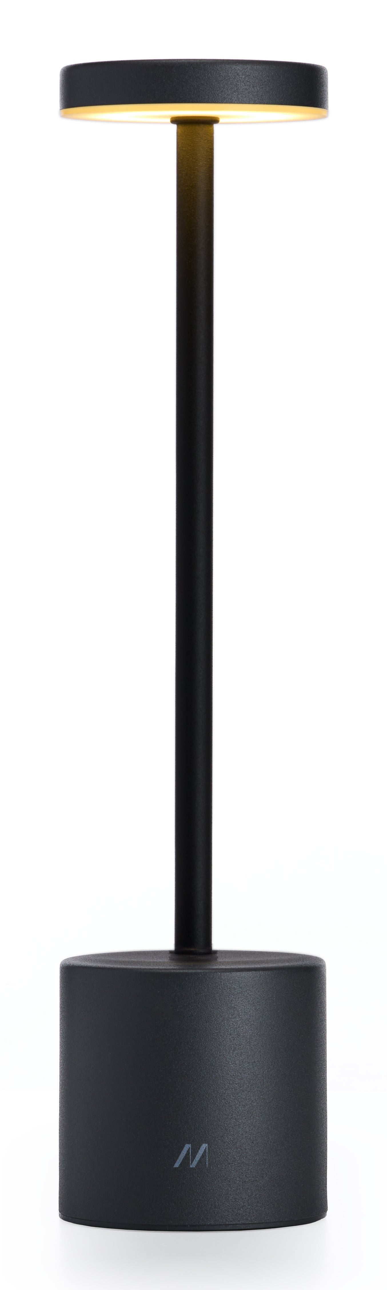Muitomas Tischleuchte UPNDOWNLAMPBK – LED 5 W, 3000–6000 K, Akku 1200 mAh, USB-C, Touch-Bedienung – Schwarz