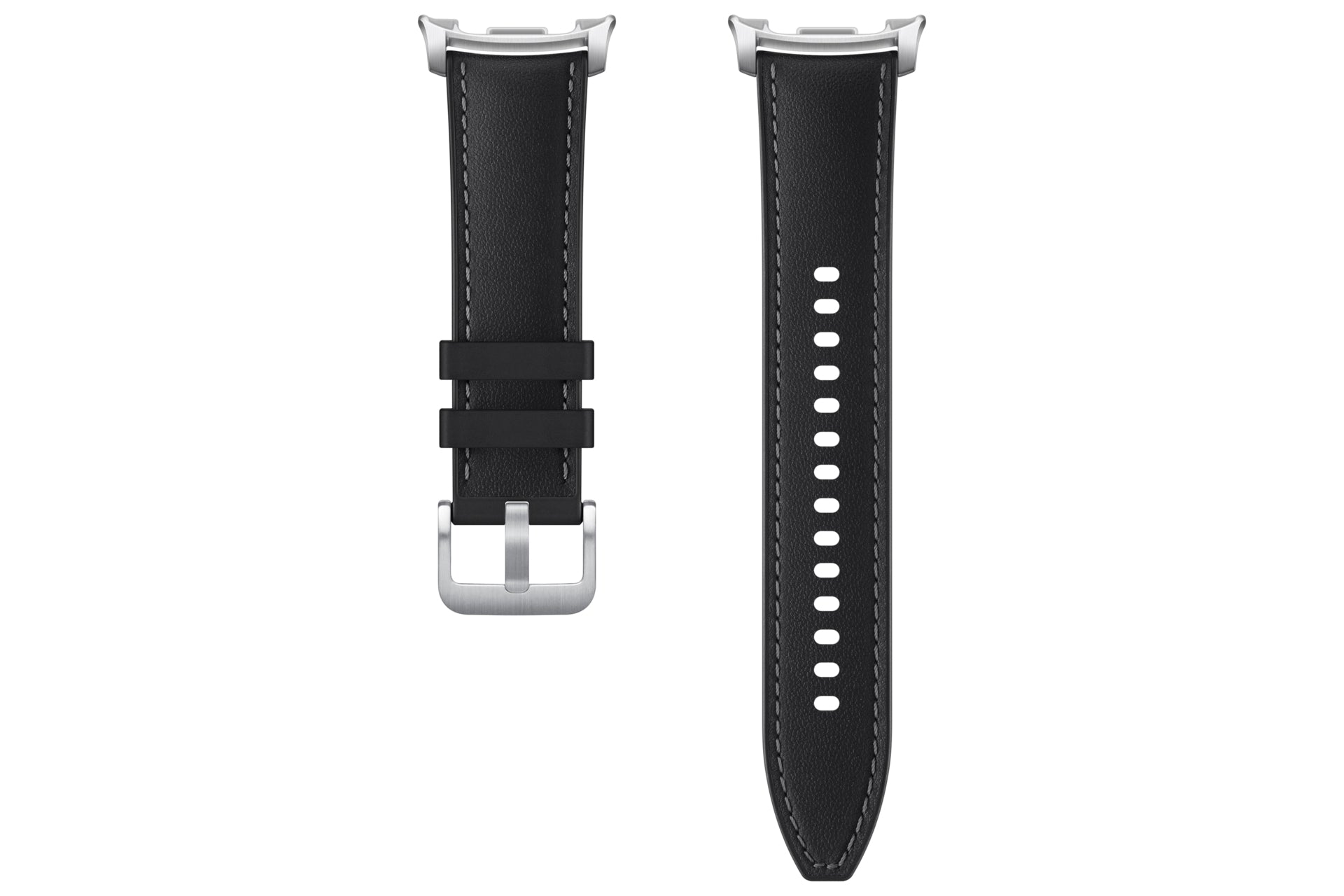 Samsung Watch 8 Hybrid – Armband – für Samsung Watch 8, Schwarz, S/M/L, Kunstleder
