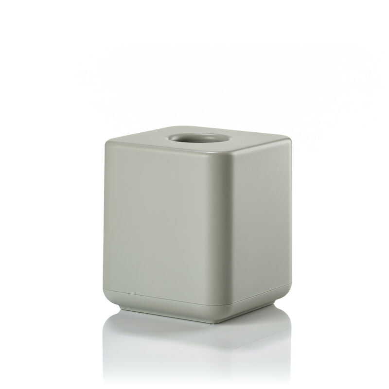 Zone Denmark Kosmetiktuchbox Ume – 13×13×15,1 cm, ABS, freistehend, Eukalyptusgrün