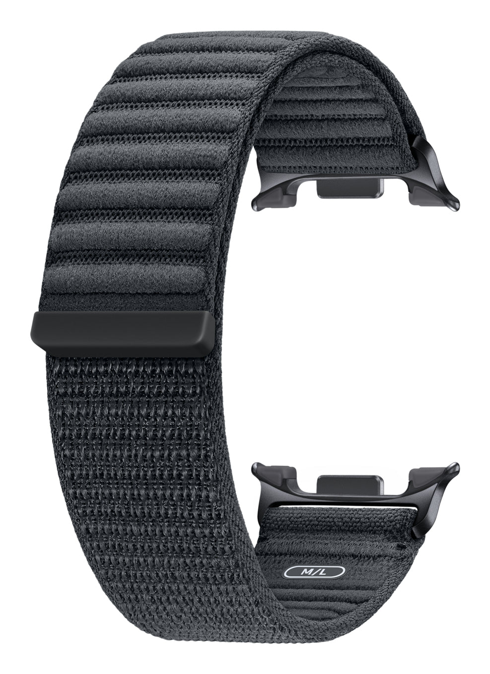 Samsung Watch 8 Fabric – Armband – für Samsung Watch 8, Dunkelgrau, M/L, Nylon