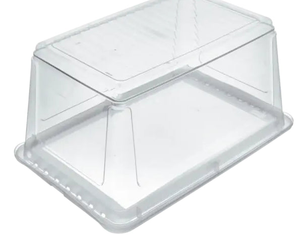 keeeper Clearbox Aufbewahrungsbox 43 l (mit Deckel) – Kunststoff – transparent – 590 × 270 × 390 mm