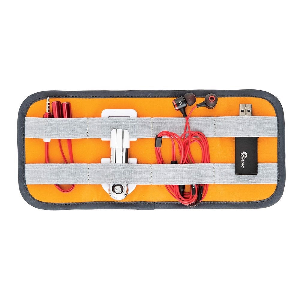Lowepro GearUp Pouch Medium Zubehörtasche – Nylon, Ripstop, Polyester – Grau