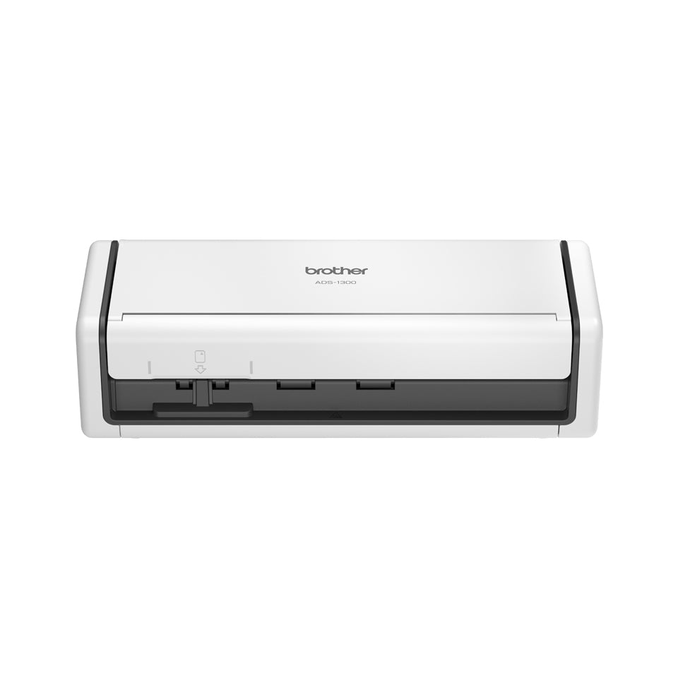 Brother ADS-1300 – Einzugsscanner, A4, Duplex, 30 Seiten pro Minute, ADF 20 Blatt, USB, 1'200 dpi