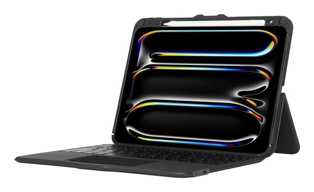 Targus VersaVu Tablet- & Notebook-Tasche – für iPad (M4) 13", USB-Port, Stoßschutz, TPU, Schwarz