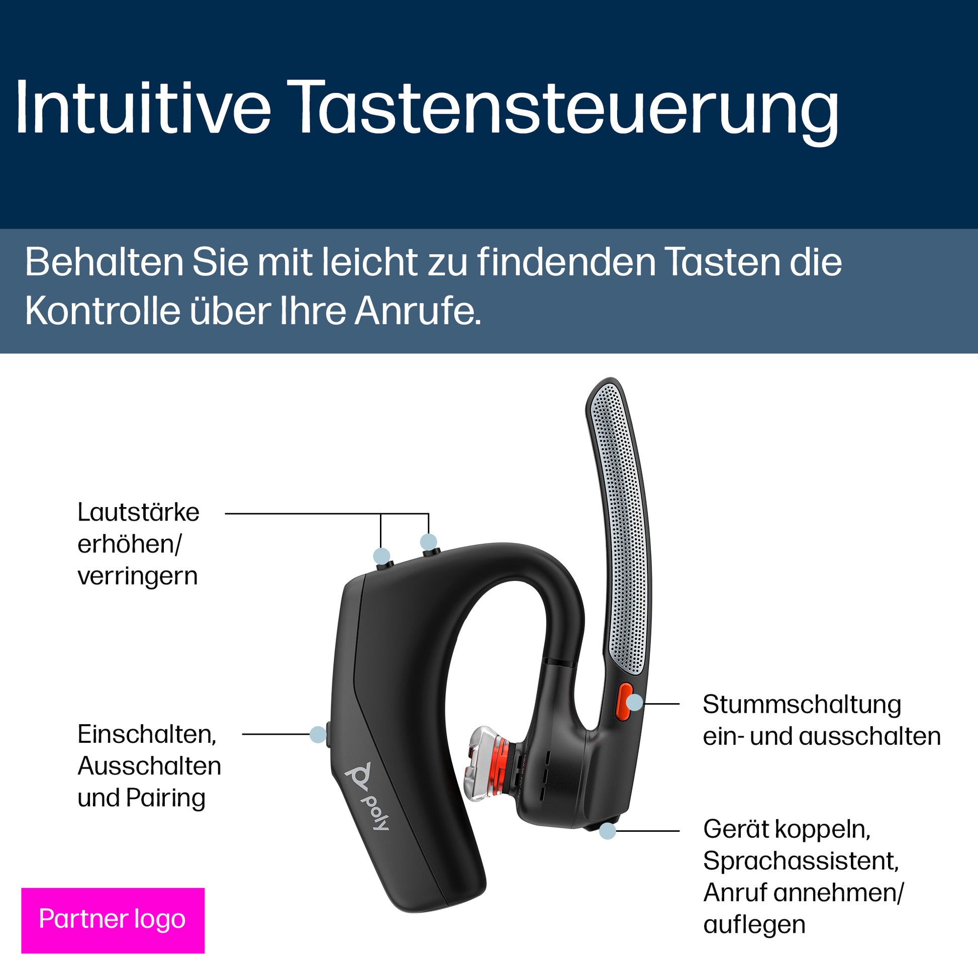 Poly Voyager Legend 30 – Headset