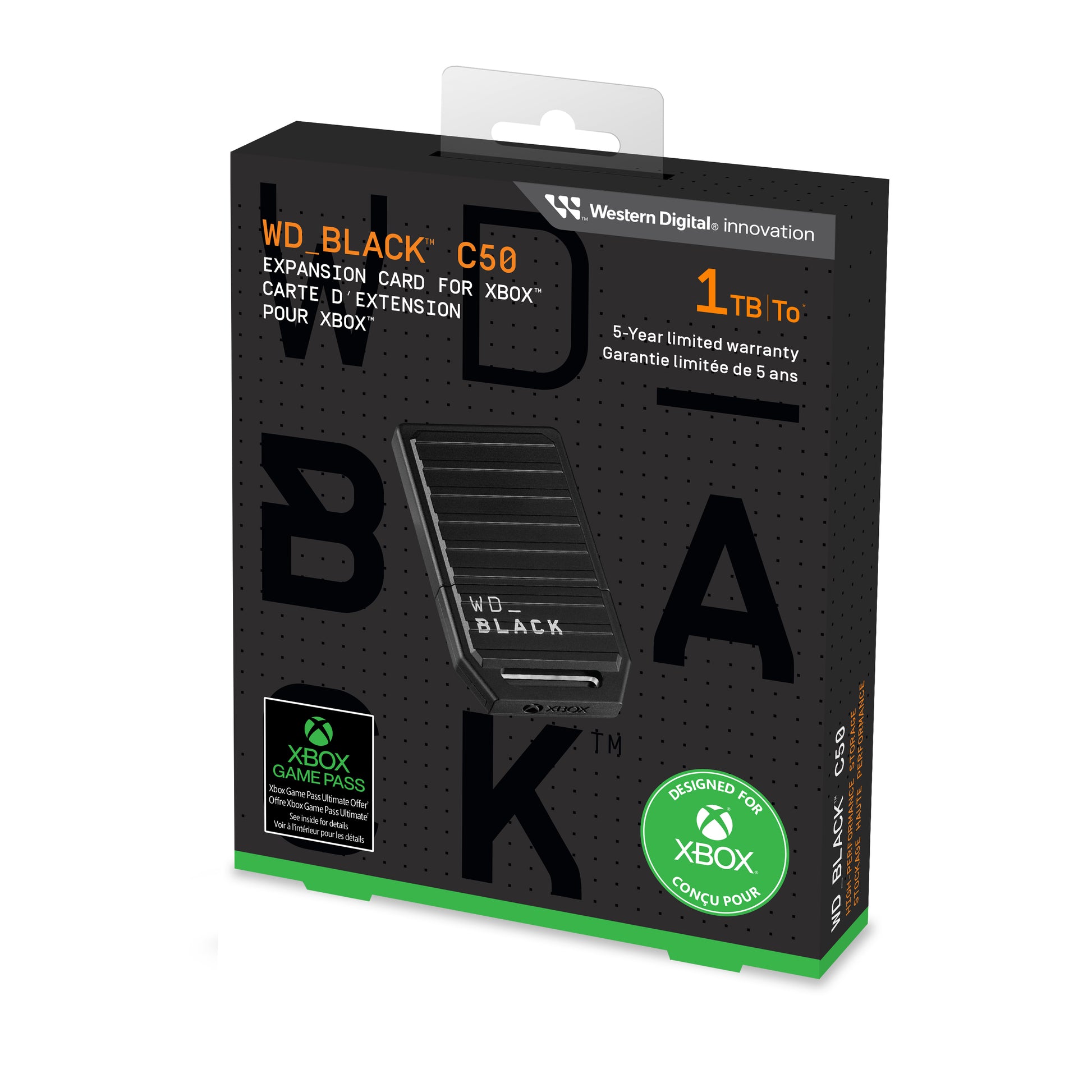 Western Digital Black C50 – Speichererweiterungskarte, für Xbox Series X/Xbox Series S