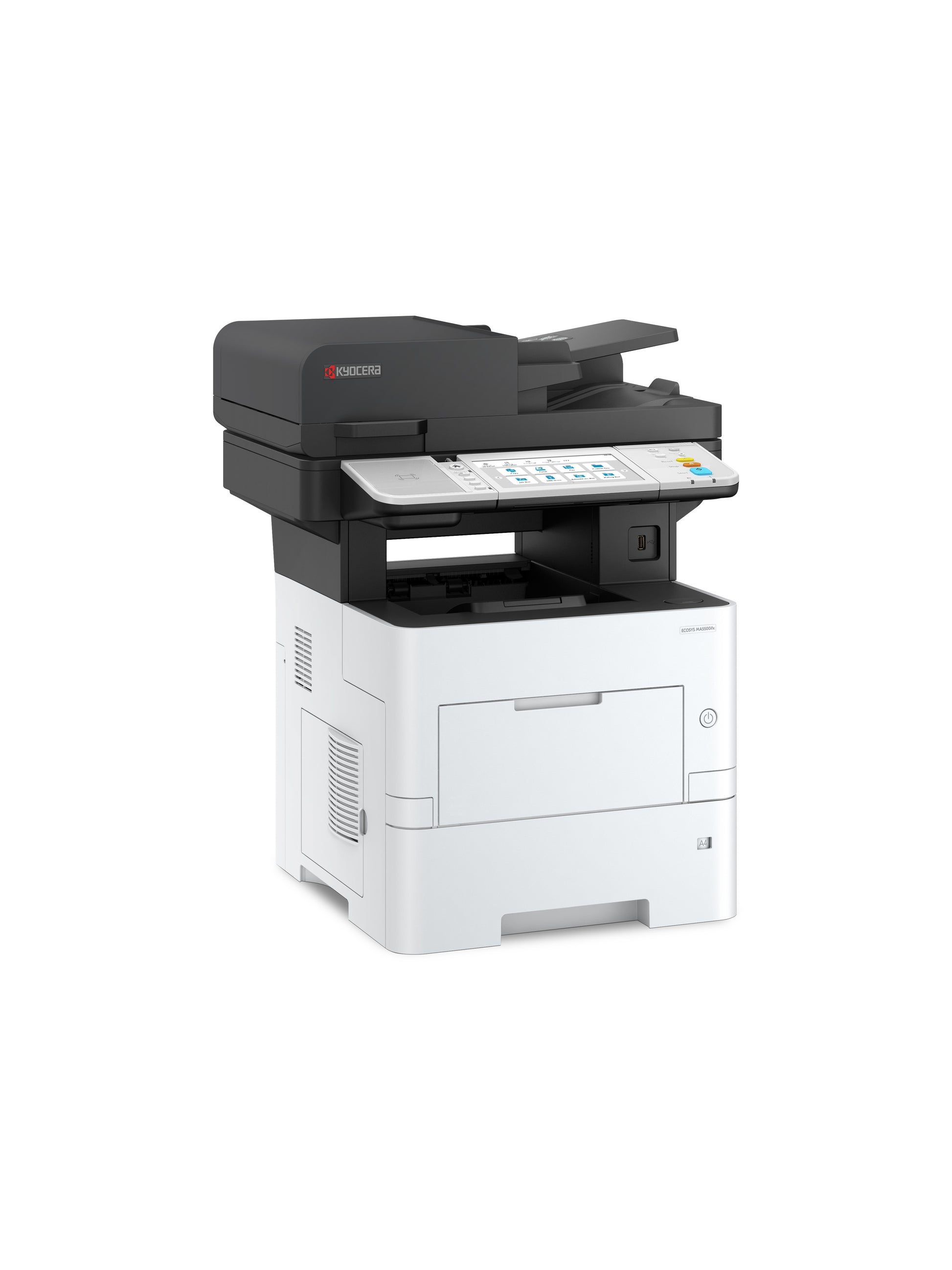 Kyocera MA5500ifx – S/W Laser-MFP A4, 4-in-1 – USB/LAN – Duplex, Duplex-ADF – 55 ppm S/W