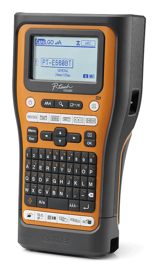 Brother P-touch PT-E560BTVP – Beschriftungsgerät mit QWERTZ-Tastatur