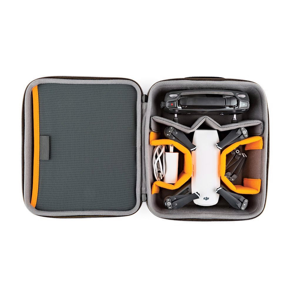 Lowepro Hardside CS 80 Hardcase-Etui – EVA, Innen 175 × 80 × 205 mm – für Digitalkamera, Drohne – Schwarz