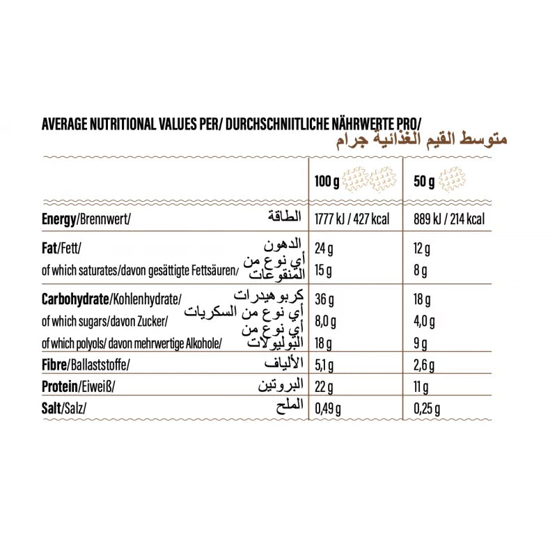 Go Fitness Protein-Waffel – Double Choc – 12 × 50 g
