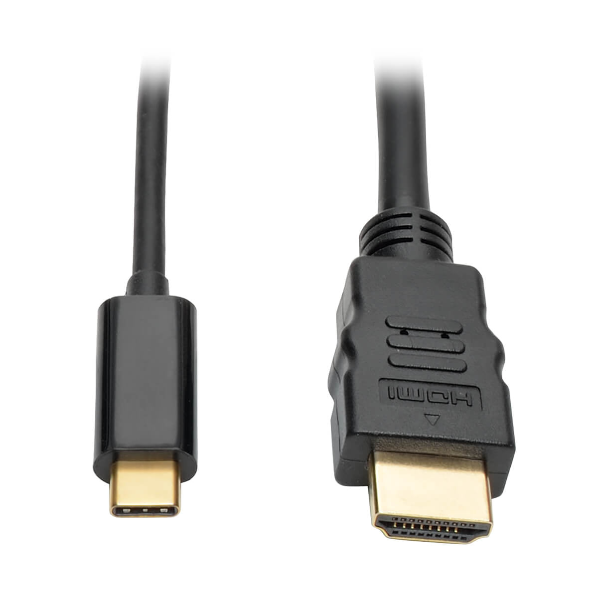 Tripp Lite U444-003-H USB-C-auf-HDMI-Kabel – 4K (3840 × 2160), 0,9 m, Aktiv, Schwarz