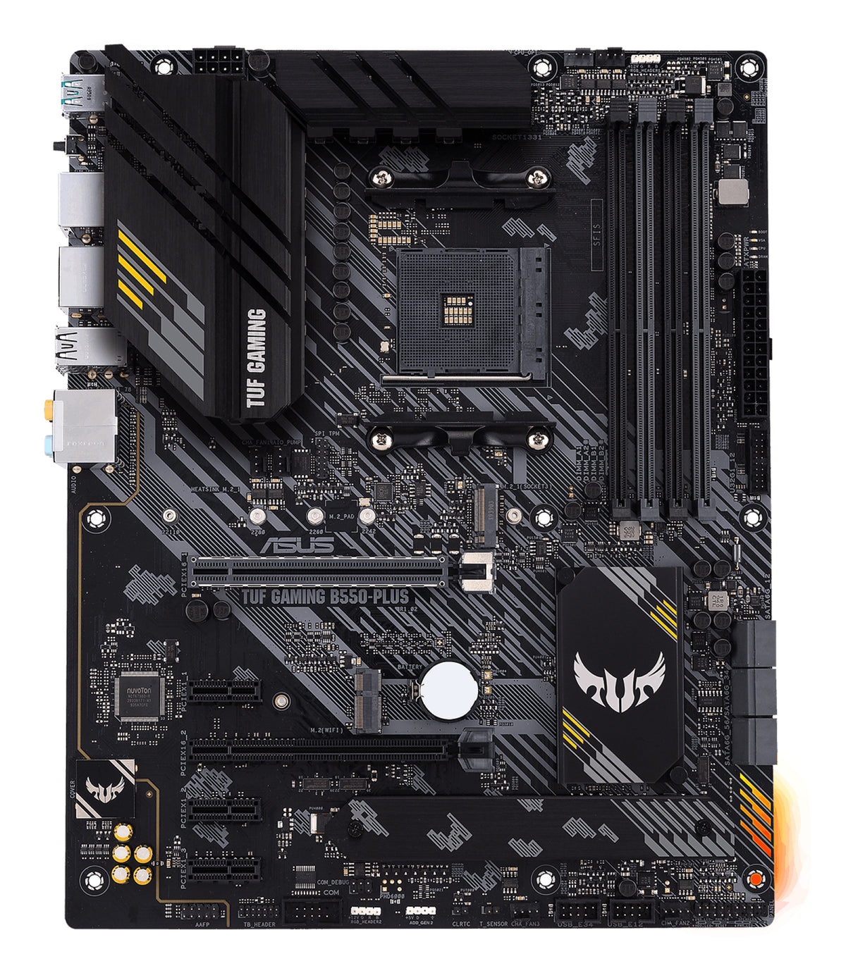 ASUS TUF GAMING B550-PLUS – Mainboard – Sockel AM4, AMD B550, ATX, DDR4