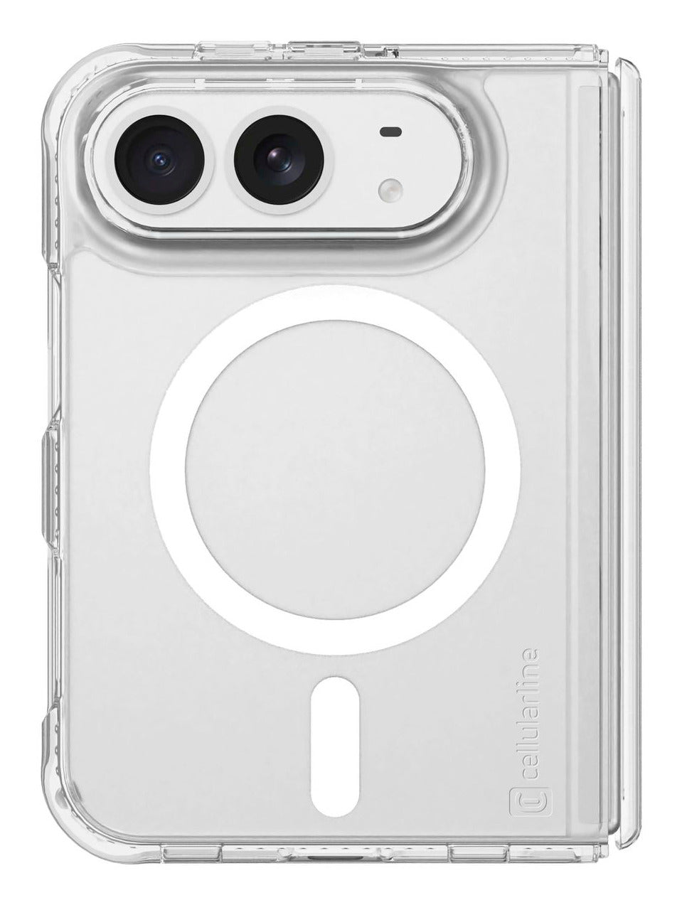 Cellularline Ultra Strong Mag – Backcover – für Apple iPhone 18 Duo, MagSafe, Kunststoff, Transparent