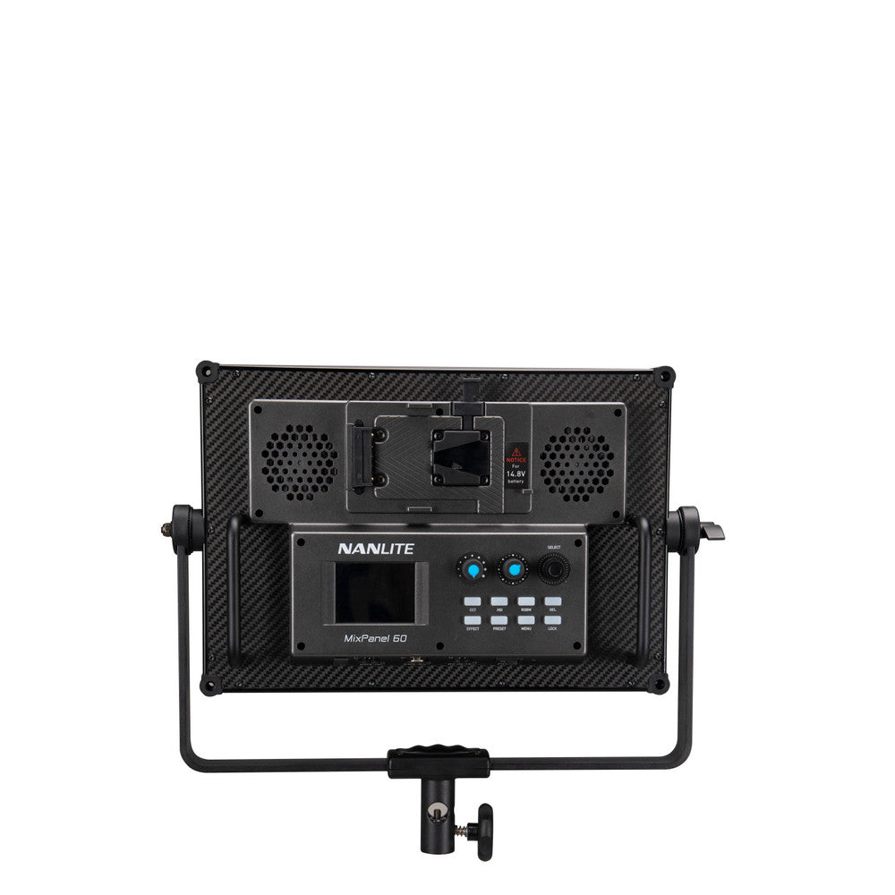 Nanlite Dauerlicht MixPanel 60 – 426 × 370 × 82 mm, 64 W, 7500 K, dimmbar