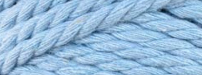 GLOREX Bastband (Papierbast), Wolle, Hellblau, Ø 5 mm × 85 m, 500 g, 1 Stk.