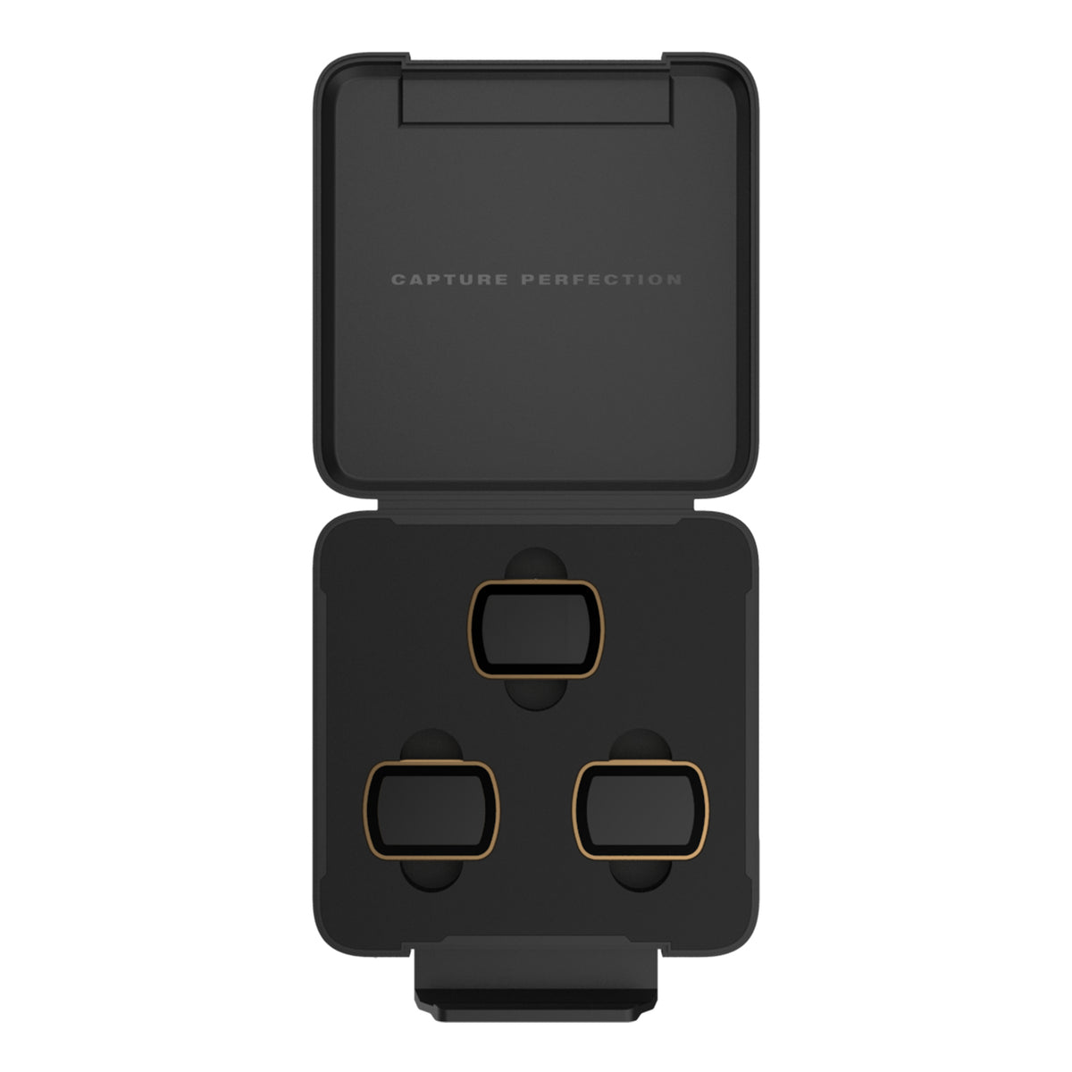 PolarPro PCKT-Shutter Kamerafilter – ND8, ND32, ND128 – für Osmo Pocket 3 – Schwarz – 3er-Pack