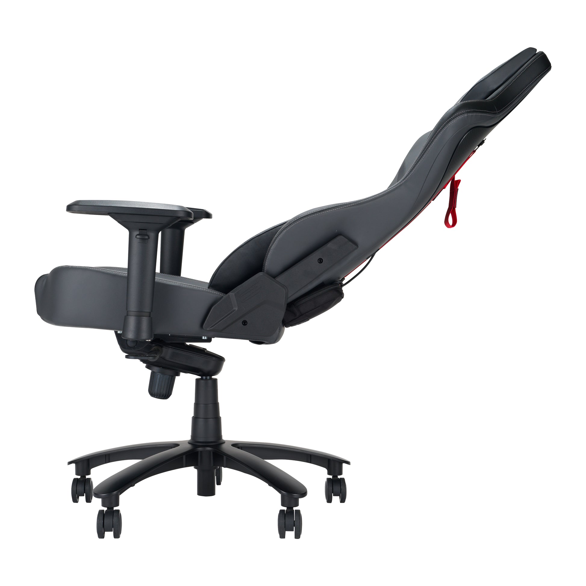 ASUS ROG Chariot X Core Gaming-Stuhl – Schwarz/Grau, 4D-Armlehnen, mit Kopfstütze, Lendenkissen, bis 136 kg
