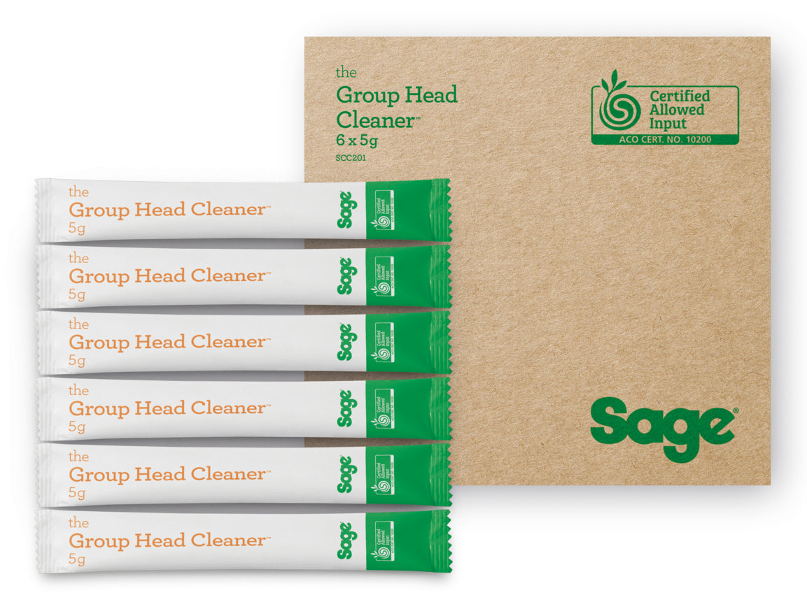 Sage Reiniger Head Group Cleaner SCC201 – für Kaffeemaschinen, 5 g, 6 Stk.