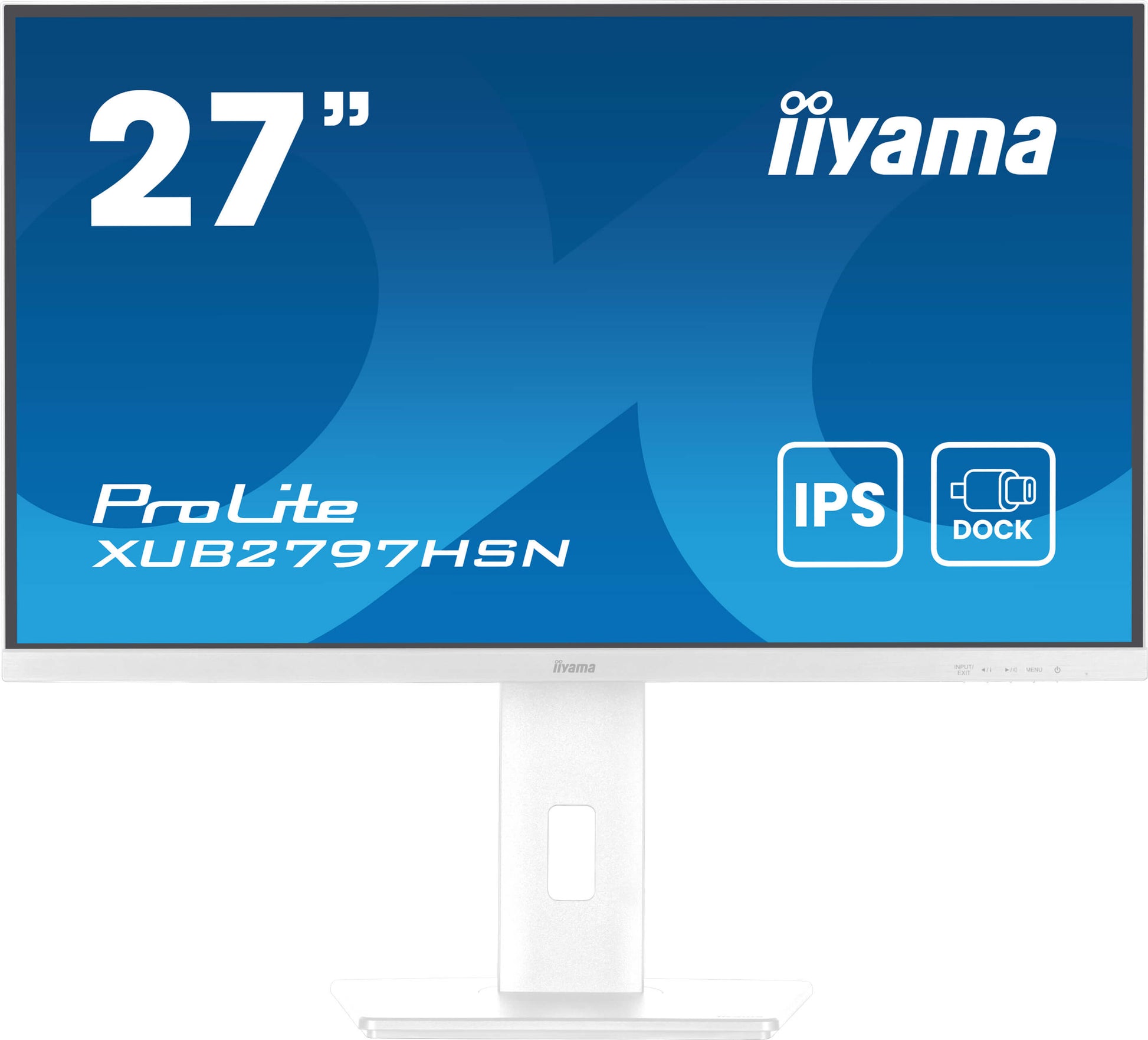 iiyama ProLite XUB2797HSN-W2 – Monitor, 27", 1920 × 1080 (Full HD), IPS, 300 cd/m²