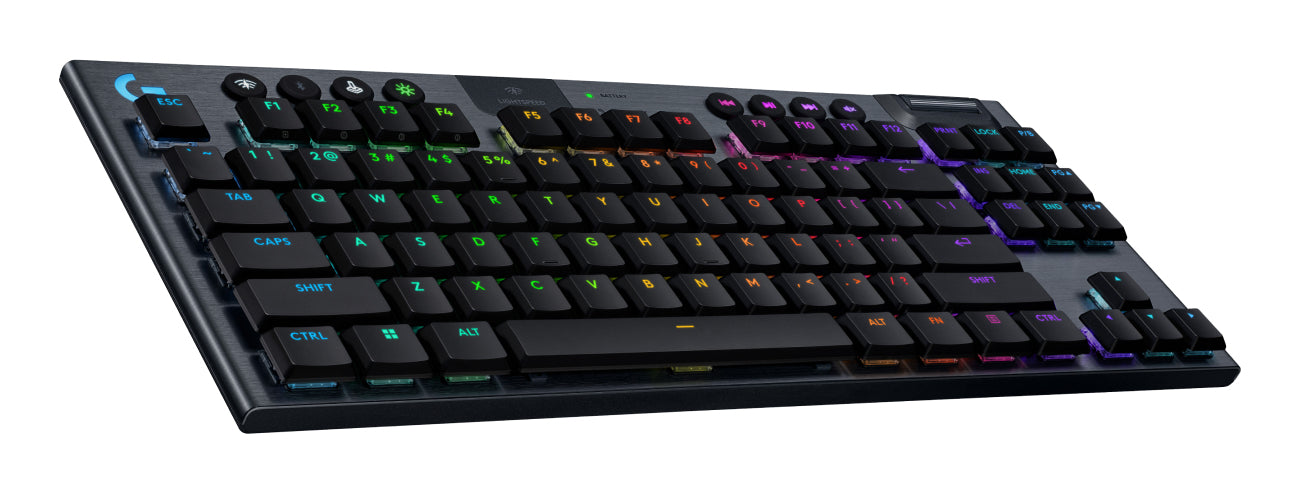 Logitech G G915 X LIGHTSPEED – Gaming-Tastatur TKL – Mechanisch – Bluetooth & 2,4 GHz (LIGHTSPEED USB-A) – RGB