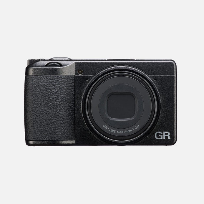 Ricoh GR IIIx HDF – Kompaktkamera, 24,2 MP APS-C, 1080p, Schwarz