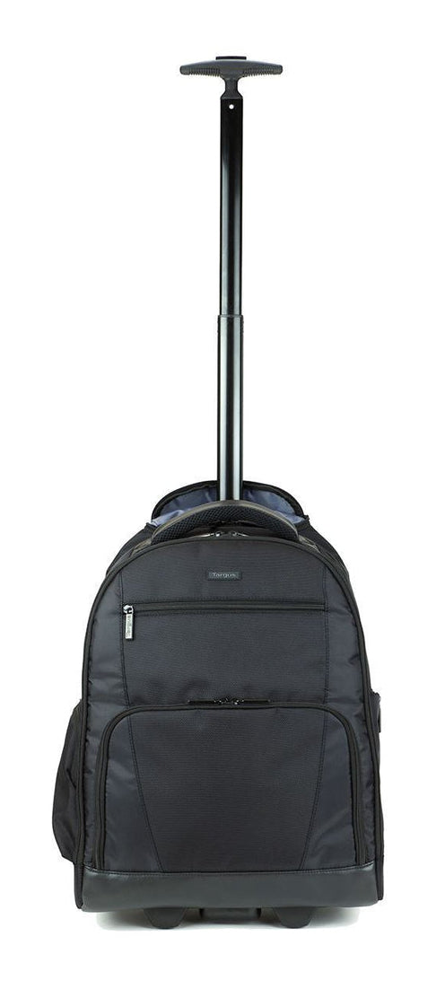 Targus Trolley-Rucksack – 30 l, mit Rollen, mit Tablet-Fach, Polyester – Schwarz, 220 × 515 × 360 mm